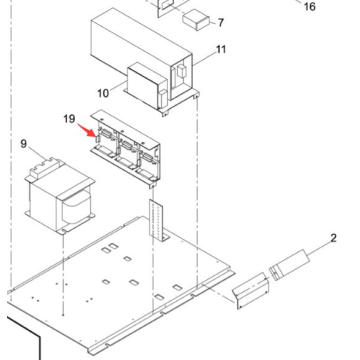 Controlador de motor Panasonic SMT para la impresora de pantalla Sp60p-M (N510034769AA)